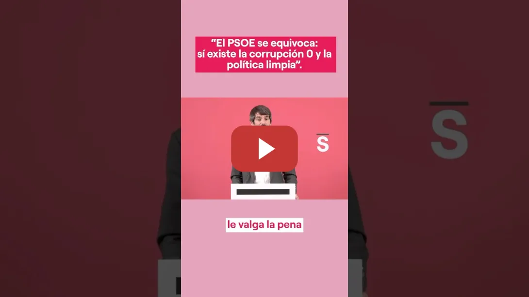 Embedded thumbnail for El PSOE se equivoca: sí existe la corrupción 0. #sumar #psoe #ernesturtasun