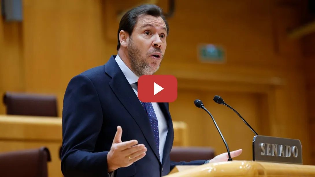 Embedded thumbnail for 🔴 DIRECTO | Óscar Puente comparece en el Pleno del Senado sobre Adamuz