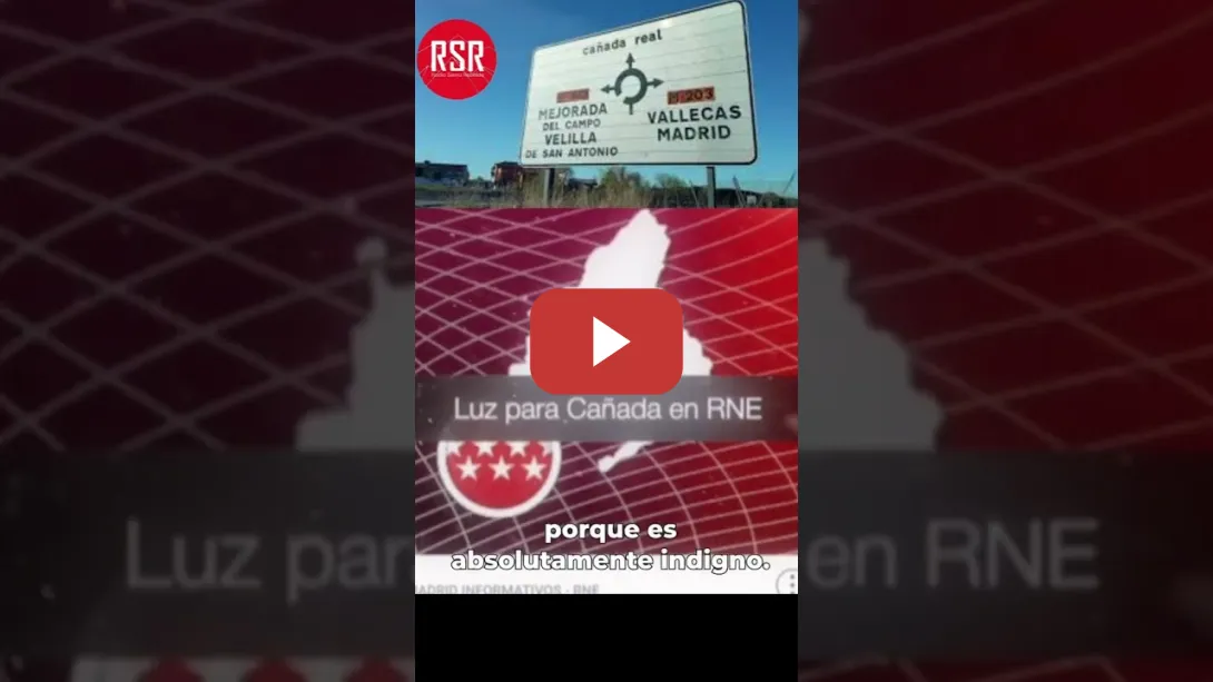 Embedded thumbnail for Solución para la Cañada Real
