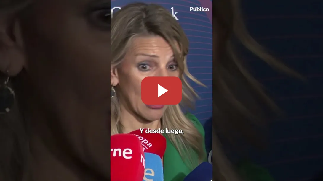 Embedded thumbnail for Yolanda Díaz llama a Feijóo, "vasallo de Vox" por su posición sobre las personas migrantes