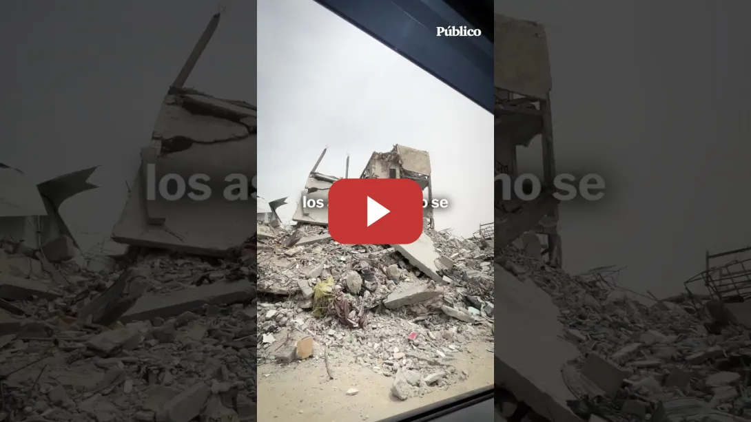 Embedded thumbnail for La desesperación de una gazatí que pide asilo a España: &quot;He experimentado el horror&quot;