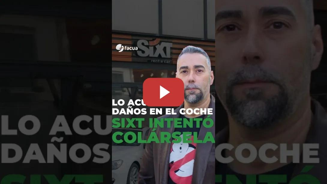 Embedded thumbnail for SIXT intentó COLÁRSELA: lo ACUSÓ sin pruebas de DAÑAR un coche de alquiler