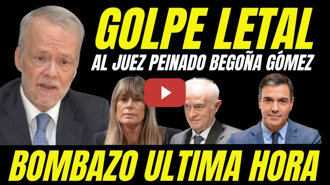 Embedded thumbnail for ABOGADO BEGOÑA GÓMEZ DA JAKE MATE AL JUEZ PEINADO &quot;ANUNCIA POSIBLE ARCHIVO DEL CASO&quot;