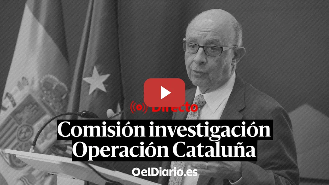 Embedded thumbnail for 🔴 DIRECTO CONGRESO | El exministro CRISTÓBAL MONTORO comparece sobre la OPERACIÓN CATALUÑA