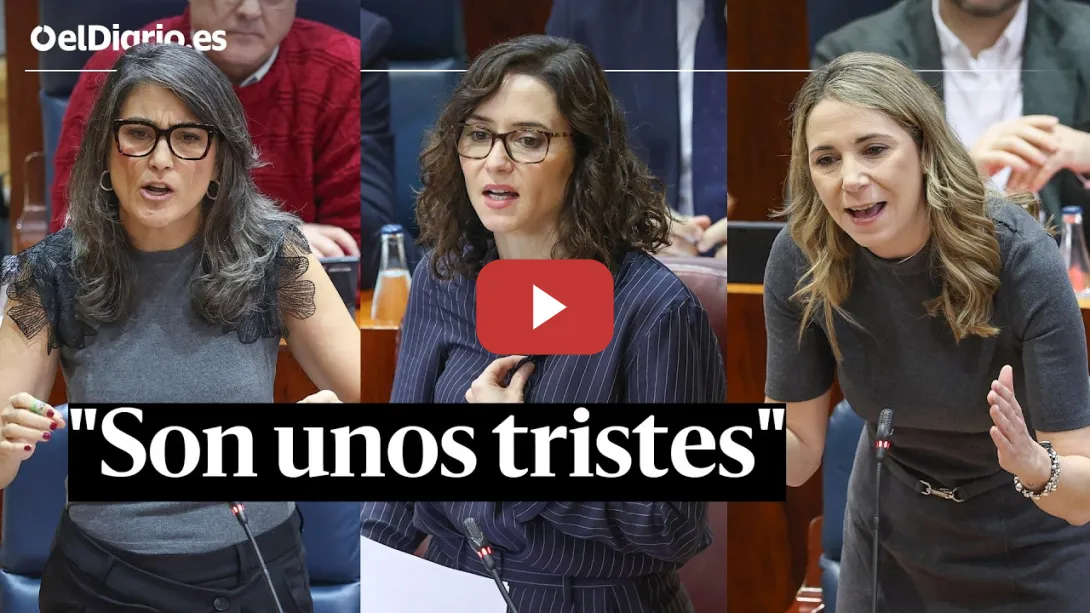 Embedded thumbnail for La izquierda acusa a Ayuso de proteger al alcalde de Móstoles y ella responde con ETA e insultos