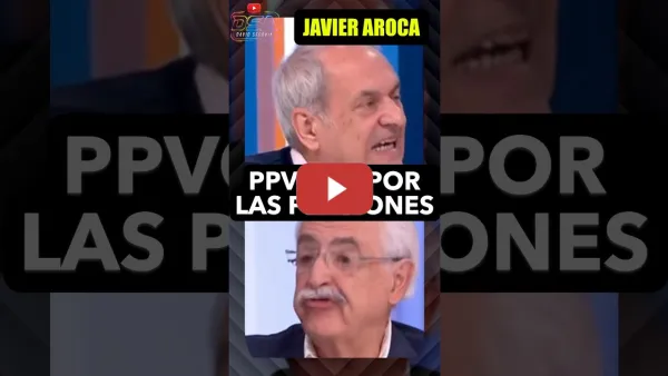 Embedded thumbnail for Javier Aroca, el plan del PP y Vox para acabar con las pensiones.