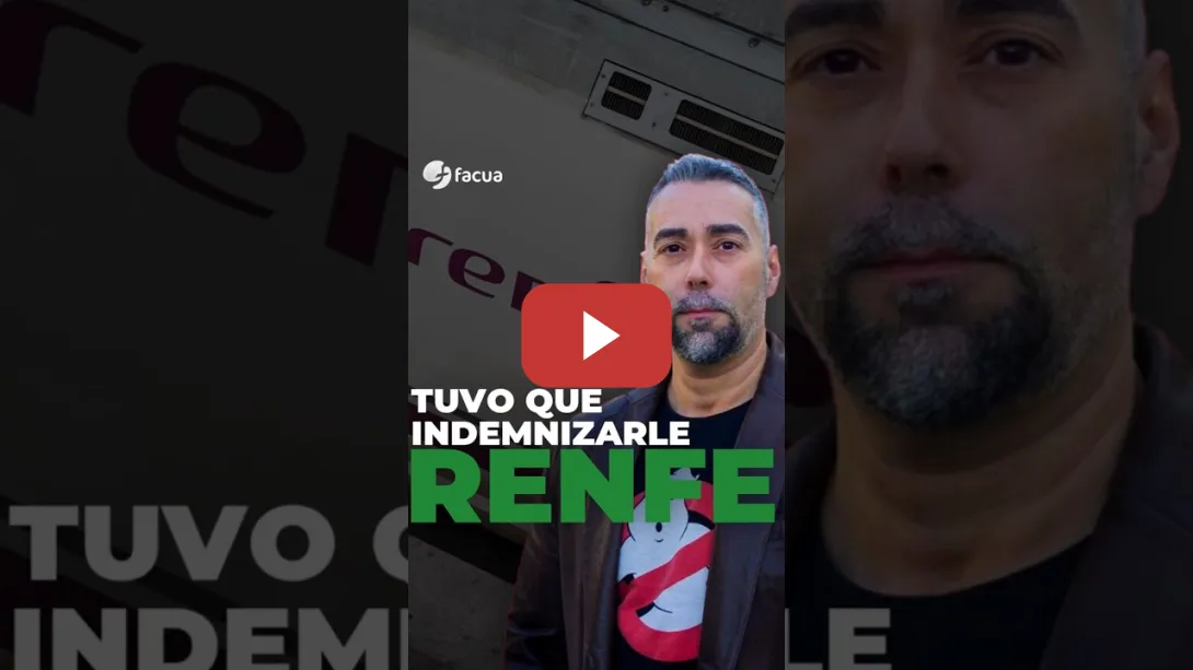Embedded thumbnail for RENFE TUVO QUE INDEMNIZARLE