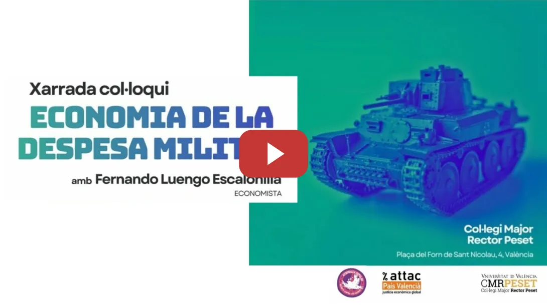 Embedded thumbnail for Economía del gasto militar. Rearme europeo: quién gana, quién pierde y de dónde sale el dinero