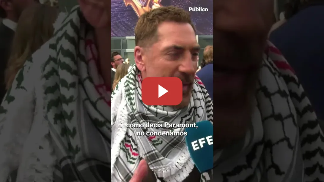 Embedded thumbnail for Bardem: &quot;Tenemos que llamar al bloqueo comercial y diplomático con Israel&quot;