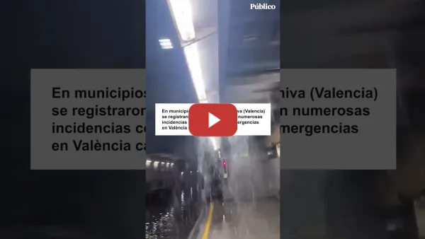Embedded thumbnail for Las imágenes de las TORMENTAS TORRENCIALES; muere un hombre en Barcelona