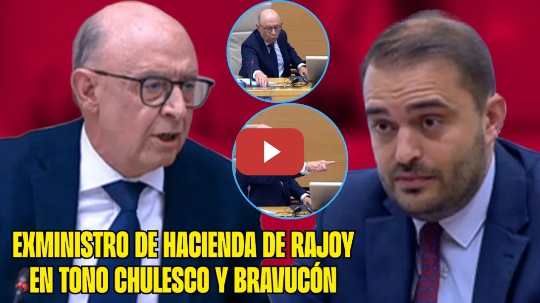 Embedded thumbnail for MONTORO (EXMINISTRO RAJOY) PIERDE LOS NERVIOS &quot;HA VENIDO a REÍRSE de los DIPUTADOS en TONO CHULESCO&quot;