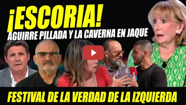 Embedded thumbnail for HUMILLAN A AGUIRRE ¡ESCORIA! ANA PARDO LE PILLA BULOS Y CON LOSADA SE DAN FESTIVAL ANTE LA CAVERNA