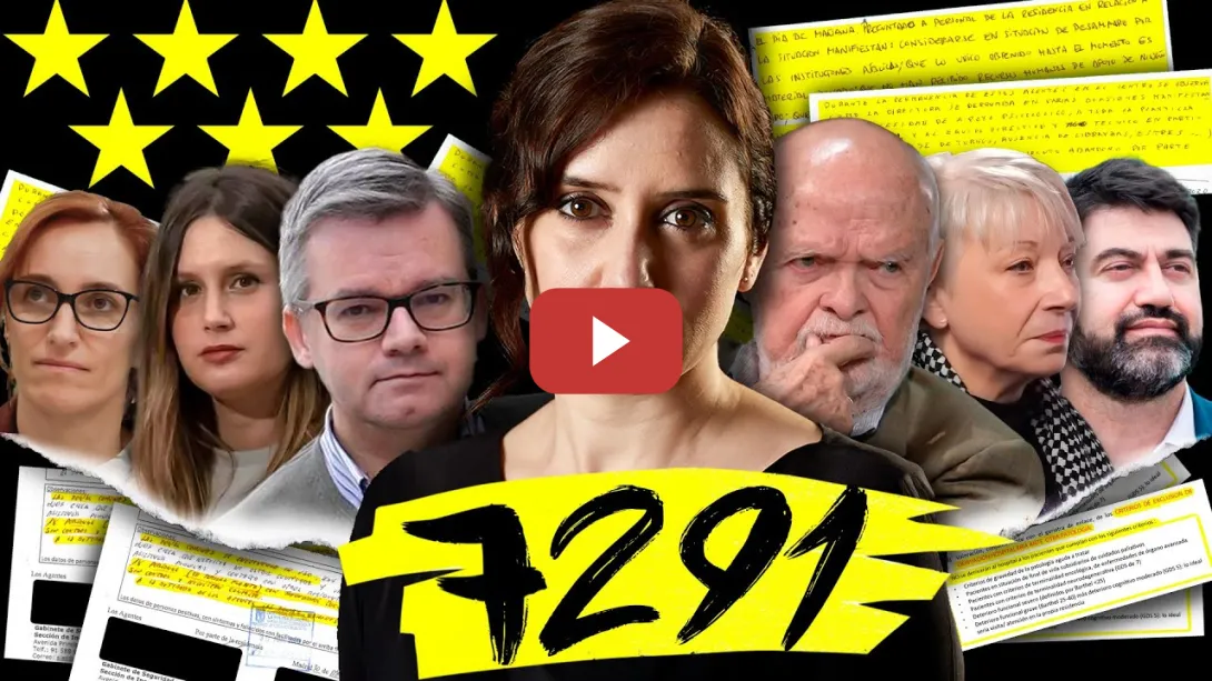 Embedded thumbnail for 🏥 La VERDAD sobre las RESIDENCIAS: La VERGÜENZA de AYUSO | #7291 #ayuso | #noobstante #furortv