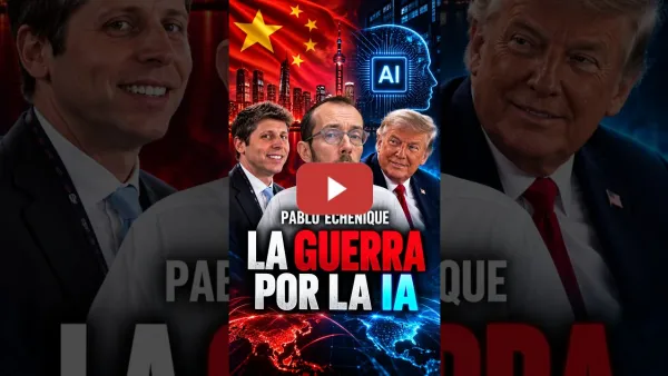 Embedded thumbnail for HEGEMONÍA O ESCLAVITUD ⚠️ Echenique explica por qué la IA decidirá quién manda en el mundo