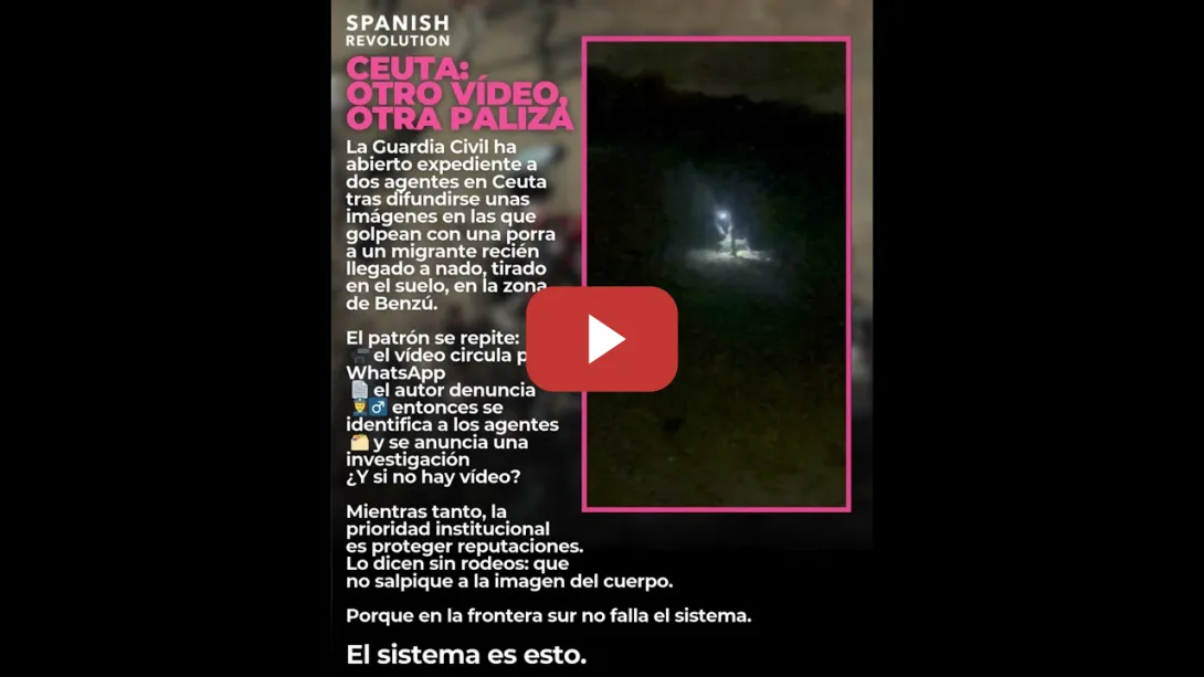 Embedded thumbnail for Ceuta, la frontera a golpes