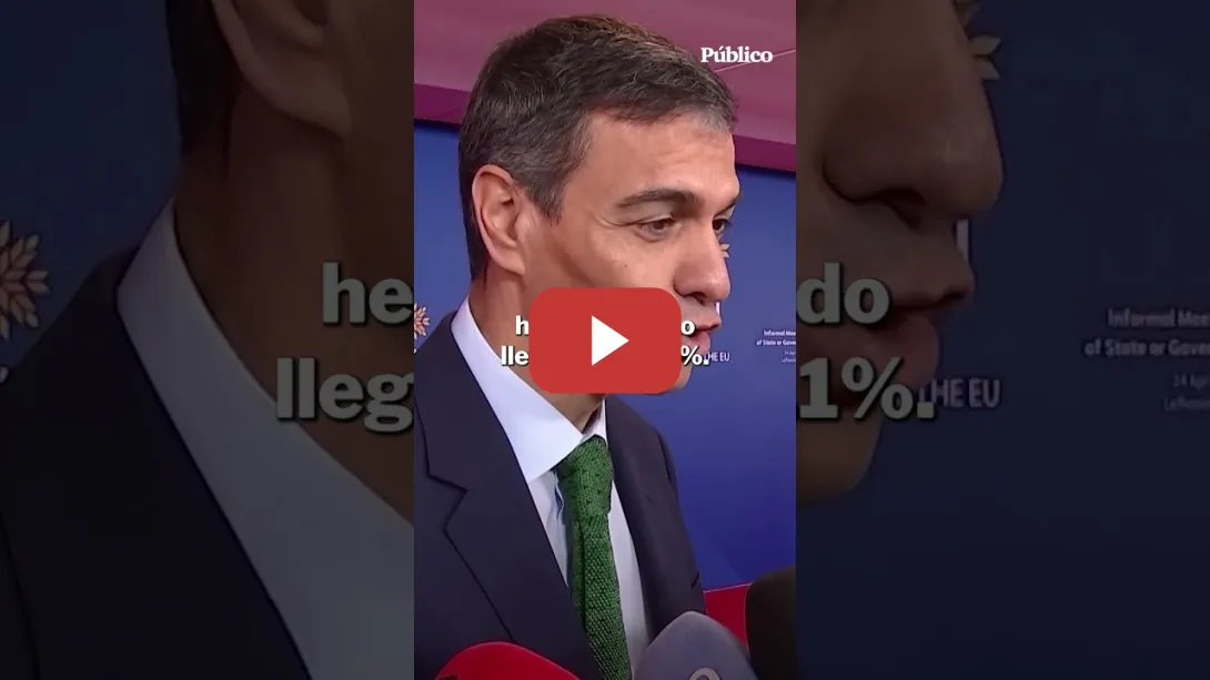 Embedded thumbnail for Pedro Sánchez se pronuncia sobre el mensaje interno del Pentágono: “Tranquilidad”