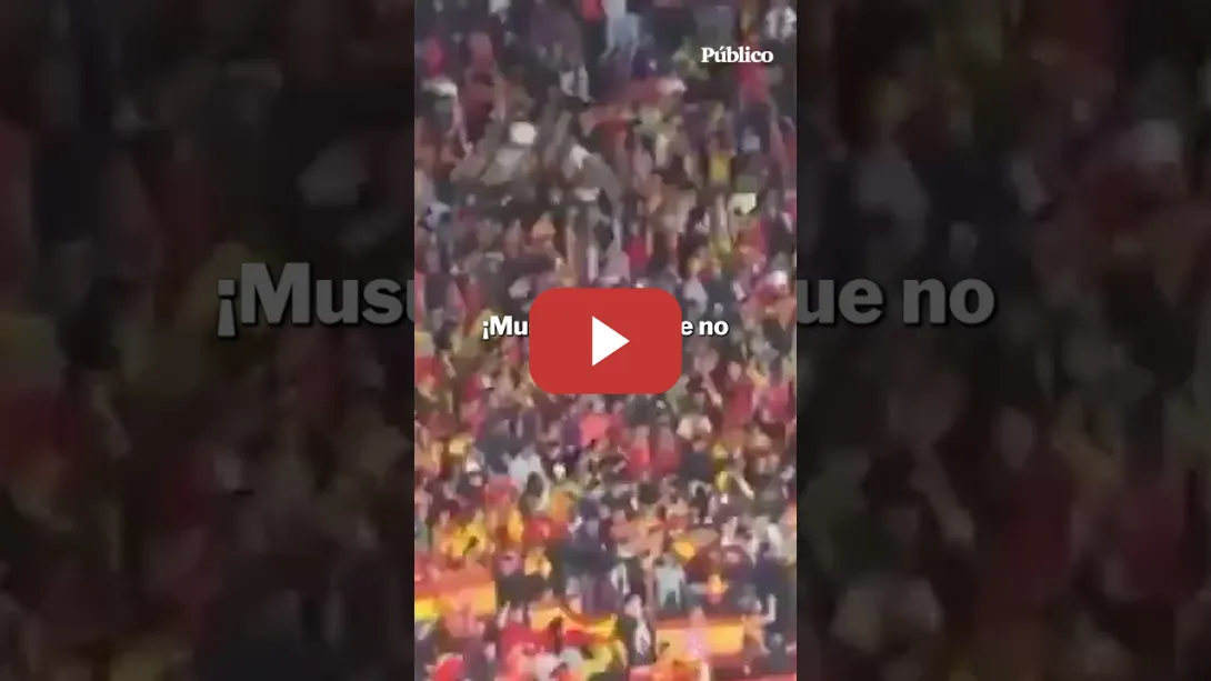 Embedded thumbnail for "¡Musulmán el que no bote!": los cánticos islamófobos durante el partido amistoso España-Egipto