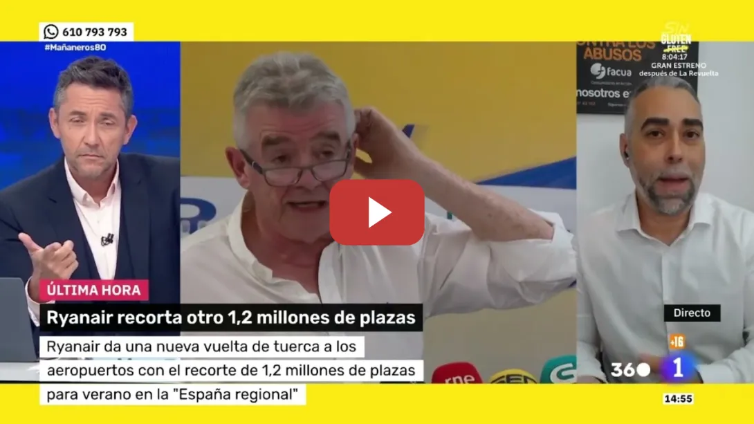 Embedded thumbnail for ¡Expediente de infracción a España por multar a Ryanair! ¿Para quién trabaja la Comisión Europea?