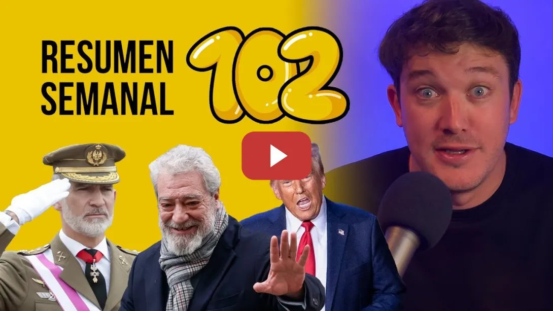 Embedded thumbnail for Feliz 2025, MAR en el Supremo, Trump en Groenlandia y el rey Felipe trabajando #ResumenSemanal 102