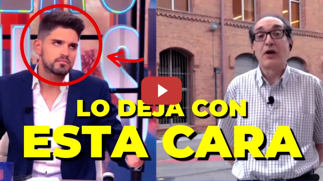 Embedded thumbnail for Un periodista de derechas dice que la justicia en España funciona y Villarroya le responde esto