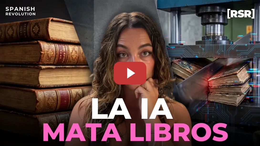 Embedded thumbnail for PROYECTO PANAMÁ: El ESCÁNDALO de la IA que tritura libros físicos #ReportajeSR