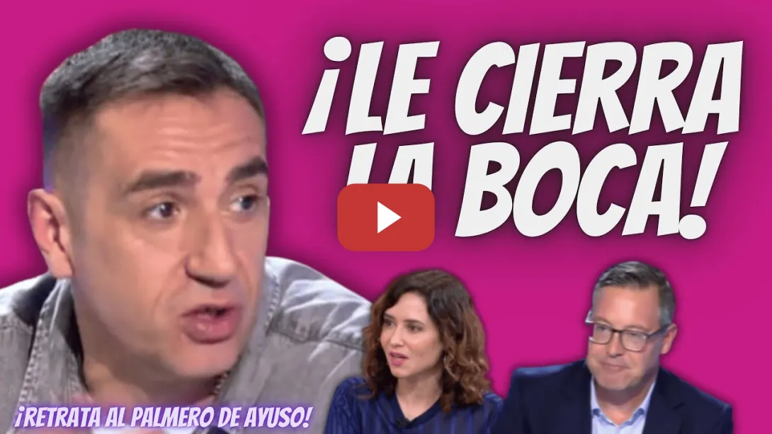Embedded thumbnail for Emilio Delgado “RECUERDA” la CORRUPCIÓN de la FAMILIA de Ayuso a Alfonso Serrano