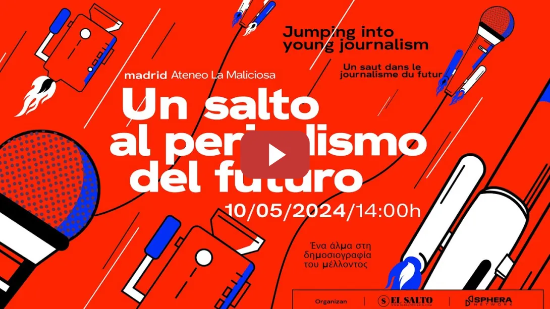 Embedded thumbnail for Un Salto al periodismo del futuro - Jumping into young journalism