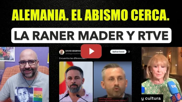 Embedded thumbnail for Alemania, ya están aquí. Esperanza Aguirre raner mader y RTVE. Ferreras "renovado".