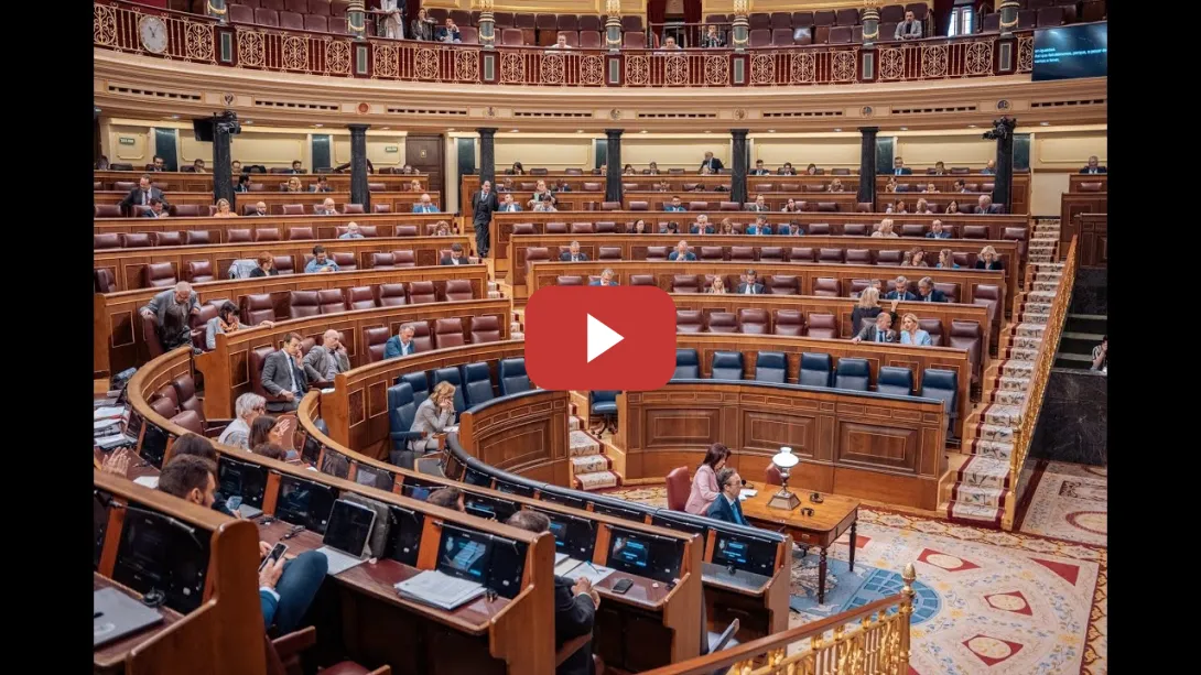 Embedded thumbnail for DIRECTO | Sigue el debate en el Congreso sobre la reducción de la jornada laboral