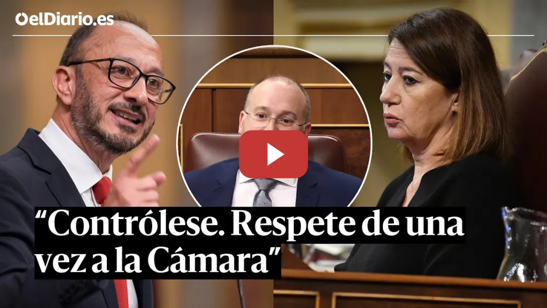 Embedded thumbnail for Las BRONCAS a TELLADO (PP) en el CONGRESO: &quot;Contrólese. Respete a esta cámara de una vez&quot;