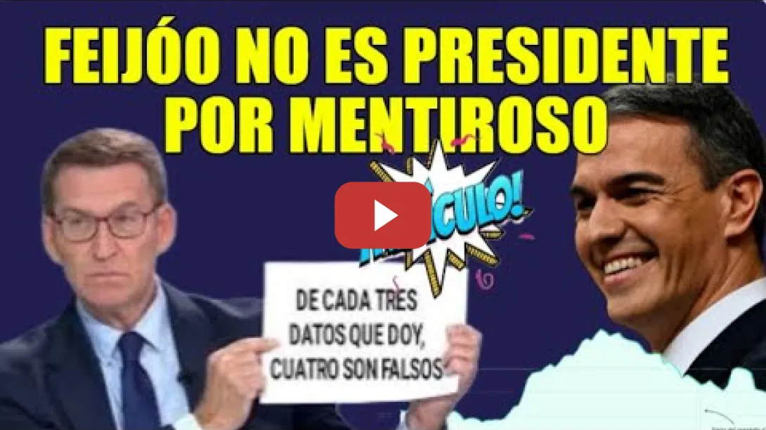 Embedded thumbnail for Las mentiras de Feijóo