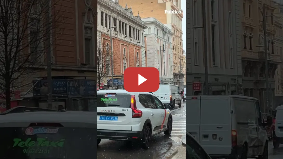 Embedded thumbnail for La borrasca Kristin llega a Madrid: este es el paisaje nevado que ha dejado esta mañana el temporal