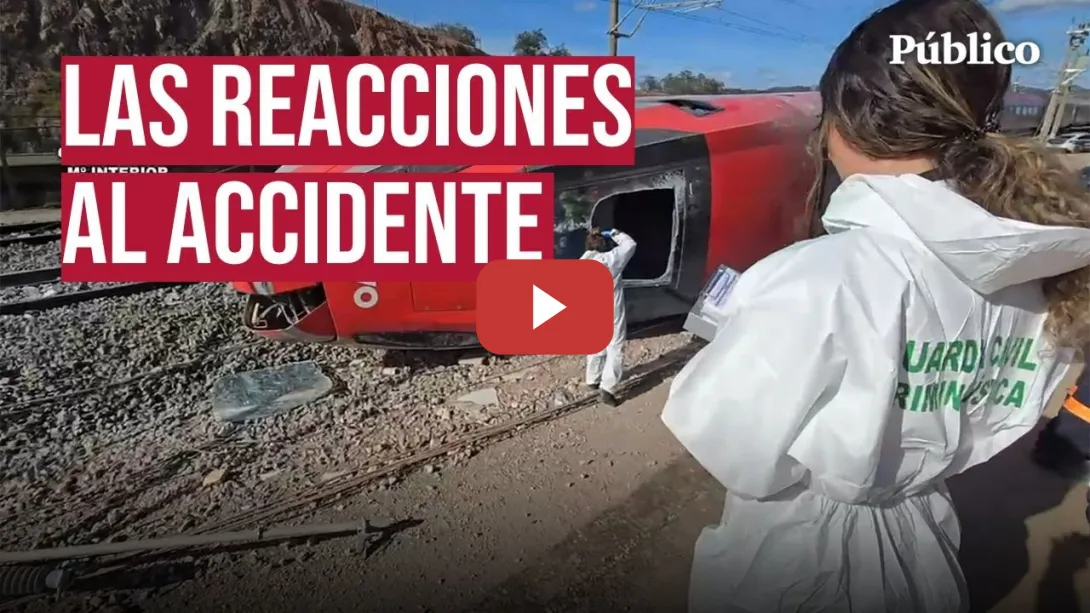 Embedded thumbnail for De la incertidumbre a los consejos psicológicos: las reacciones al terrible accidente en Adamuz