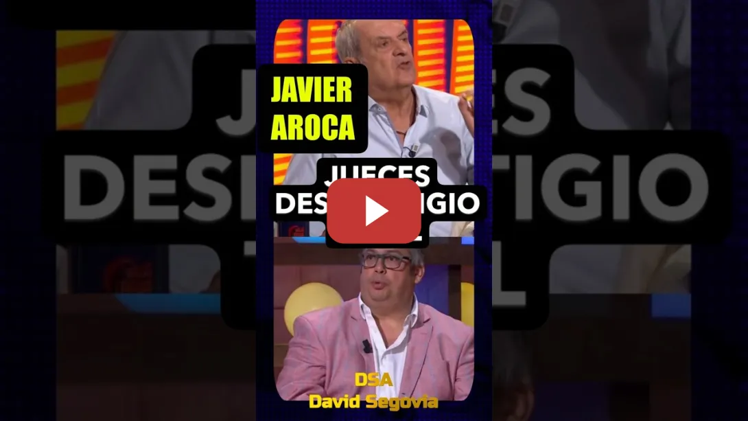 Embedded thumbnail for Javier Aroca, los jueces han contribuido a su propio desprestigio.