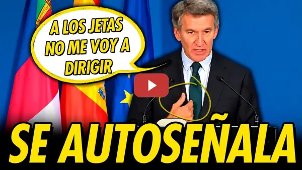 Embedded thumbnail for EL PP SIGUE EMPEÑADO EN PERDER LAS ELECCIONES. A FEIJÓO LE TRAICIONA EL SUBCONSCIENTE