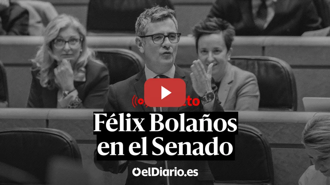 Embedded thumbnail for 🔴 DIRECTO | Félix Bolaños Comparece en la Comisión de Justicia del Senado
