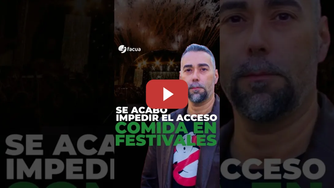 Embedded thumbnail for SE ACABÓ IMPEDIR EL ACCESO CON COMIDA Y BEBIDA EN FESTIVALES