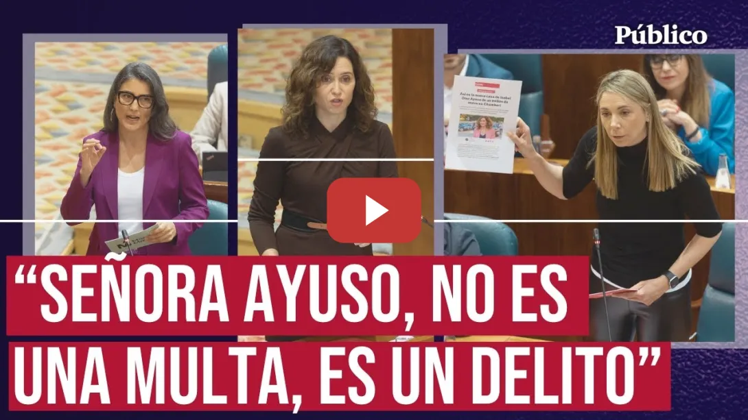 Embedded thumbnail for Bergerot, a Ayuso: &quot;No se puede hacer frente al bullying sin hacer frente a la extrema derecha&quot;