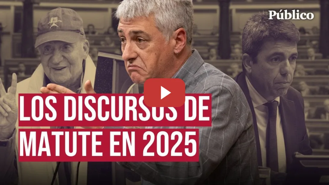 Embedded thumbnail for Los mejores discursos de OSKAR MATUTE: de retratar al EMÉRITO a dejar sin palabras a MAZÓN