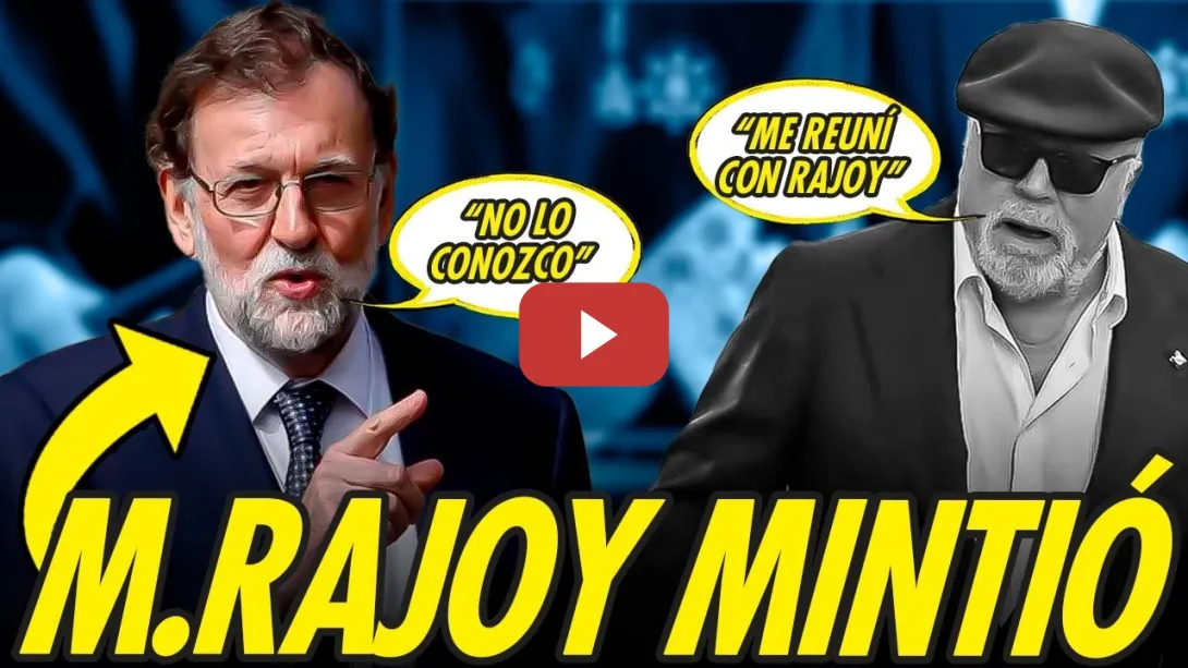 Embedded thumbnail for M.RAJOY MINTIÓ, SE REUNIÓ CON EL COMISARIO VILLAREJO Y CONTROLARON A JUECES Y FISCALES