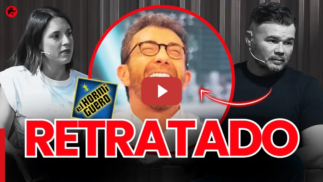 Embedded thumbnail for Rufián e Irene Montero señalan a "El Hormiguero"... y pasa esto