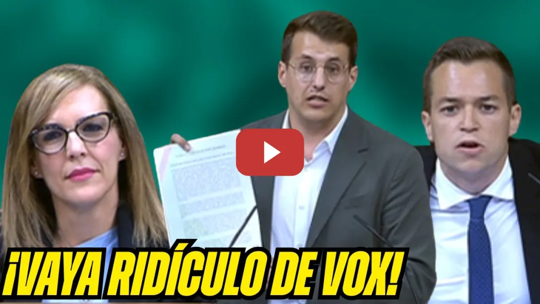 Embedded thumbnail for ¡RIDÍCULO de VOX! La LÍAN PIDIENDO AMPLIAR el METRO en ZARAGOZA ¡CUANDO NO HAY METRO!