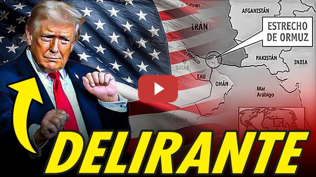 Embedded thumbnail for LOS DELIRIOS DE TRUMP SOBRE SU GUERRA EN IRÁN Y EL ESTRECHO DE ORMUZ