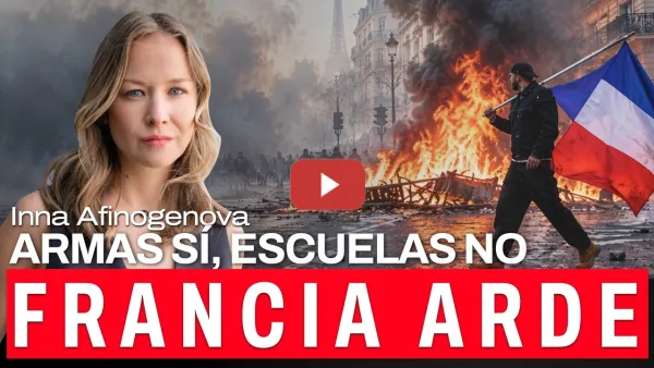 Embedded thumbnail for Francia se rebela: ¿por qué hay dinero para armas, pero no para escuelas? | Inna Afinogenova
