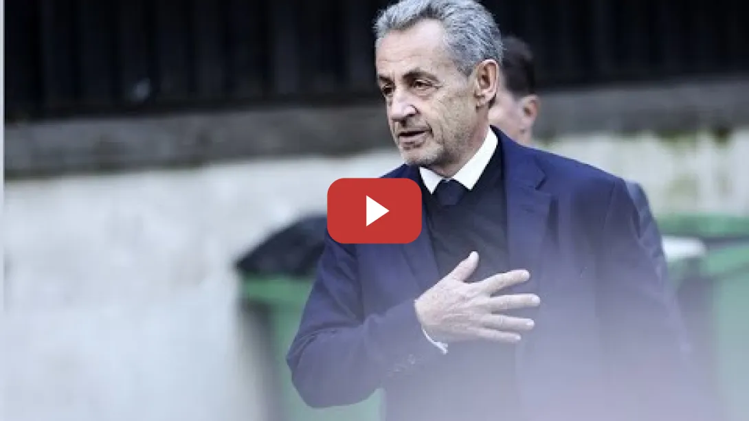 Embedded thumbnail for Sarkozy entra en la prisión parisina de La Santé por la financiación de su campaña de 2007