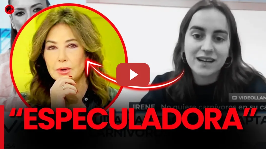Embedded thumbnail for IRENE HUMILLA A ANA ROSA EN DIRECTO: 'Como Ana Rosa, que especula con la vivienda' (ZASCA ÉPICO)