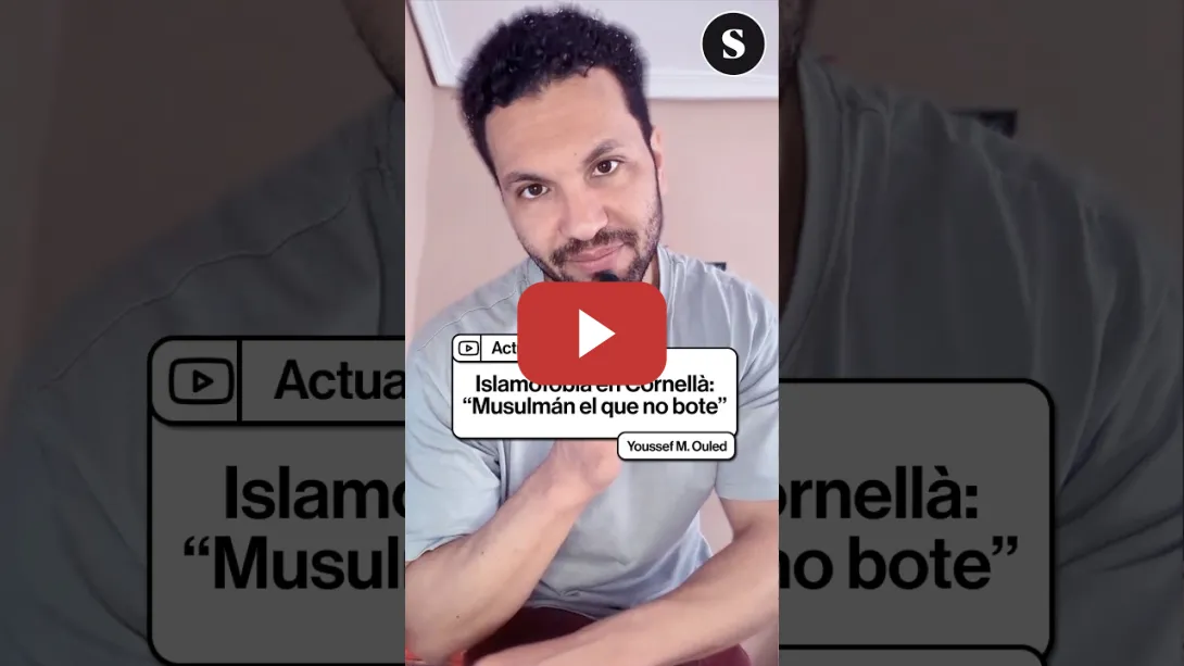Embedded thumbnail for Islamofobia en Cornellà: “Musulmán el que no bote”