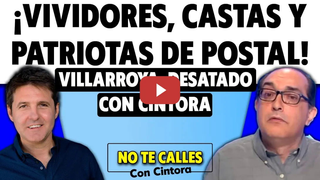 Embedded thumbnail for ¡Villarroya desatado! Ayuso, Leguina, Yolanda, RTVE, Pablo Iglesias, Feijóo, Vox, Sánchez...