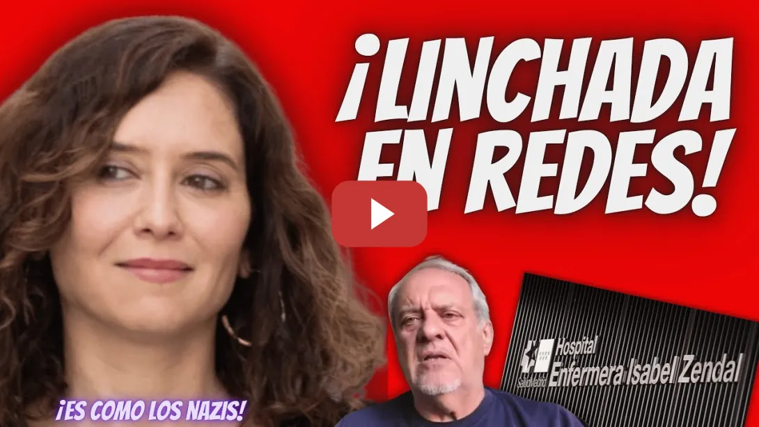 Embedded thumbnail for “LINCHAN” a Ayuso por HIPÓCRITA - Javier Aroca la llama NAZI y FALANGISTA
