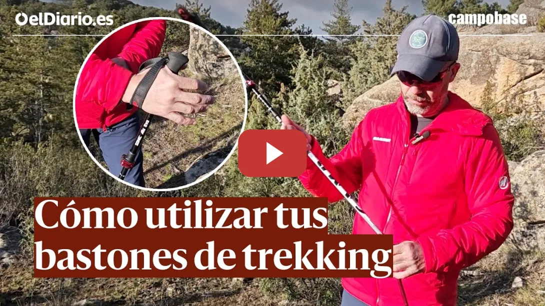 Embedded thumbnail for Cómo utilizar los bastones de trekking en tus rutas · CAMPOBASE